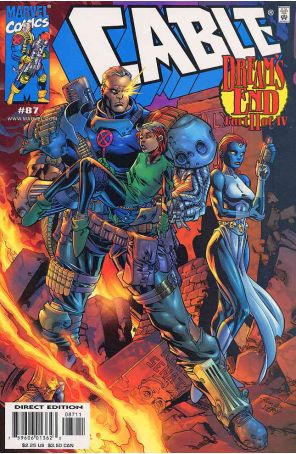 Cable 87 published by Marvel with cover art by Michael Ryan