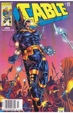 Cable 89 (Newsstand) published by Marvel with cover art by Michael Ryan