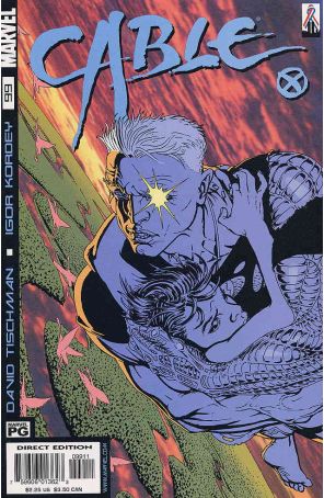 Cable 99 published by Marvel with cover art by Igor Kordey