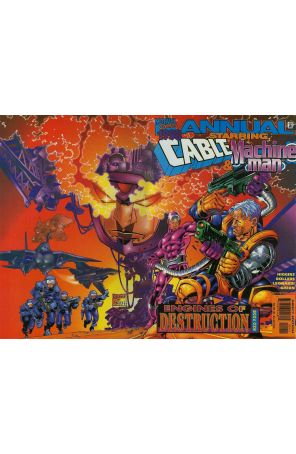 Cable Annual 1998 published by Marvel with cover art by Rick Leonardi