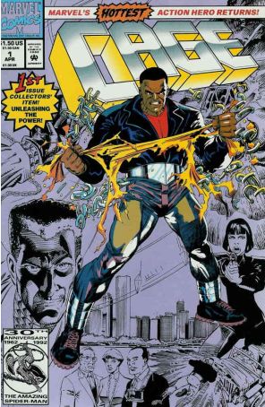 Cage 1 published by Marvel with cover art by Dwayne Turner