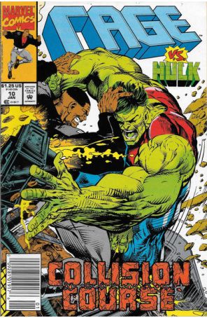 Cage 10 (Newsstand) published by Marvel with cover art by Dwayne Turner