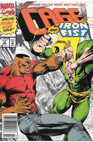 Cage 12 (Newsstand) published by Marvel with cover art by Dwayne Turner