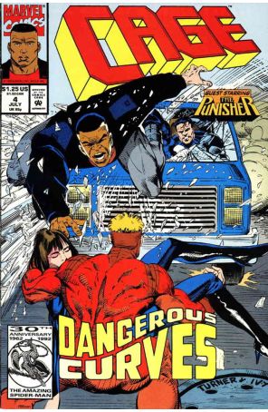 Cage 4 published by Marvel with cover art by Dwayne Turner