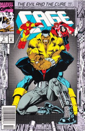 Cage 7 (Newsstand) published by Marvel with cover art by Dwayne Turner