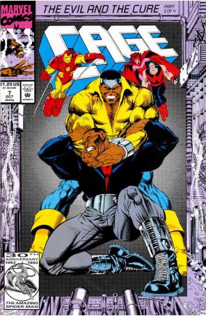 Cage 7 published by Marvel with cover art by Dwayne Turner