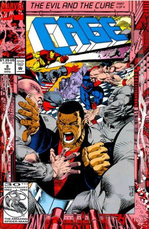 Cage 8 published by Marvel with cover art by Dwayne Turner