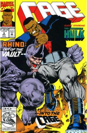 Cage 9 published by Marvel with cover art by Dwayne Turner