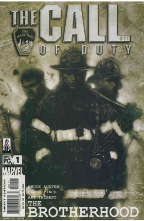 Call of Duty: The Brotherhood 1 published by Marvel with cover art by David Finch