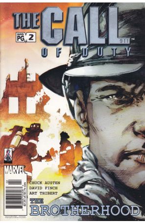 Call of Duty: The Brotherhood 2 (Newsstand) published by Marvel with cover art by David Finch