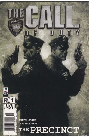Call of Duty: The Precinct 1 (Newsstand) published by Marvel with cover art by David Finch