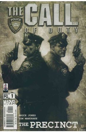 Call of Duty: The Precinct 1 published by Marvel with cover art by David Finch