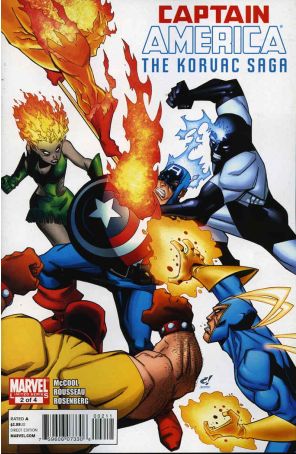 Captain America And The Korvac Saga 2 published by Marvel with cover art by Bryan Hitch