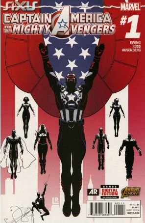 Captain America And The Mighty Avengers 1 published by Marvel with cover art by Luke Ross