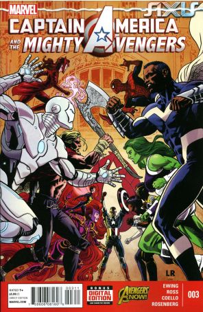 Captain America And The Mighty Avengers 3 published by Marvel with cover art by Luke Ross