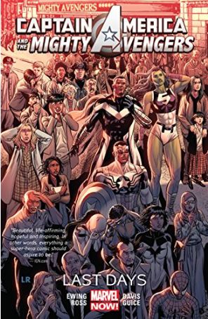 Captain America And The Mighty Avengers TPB 2 published by Marvel with cover art by Luke Ross