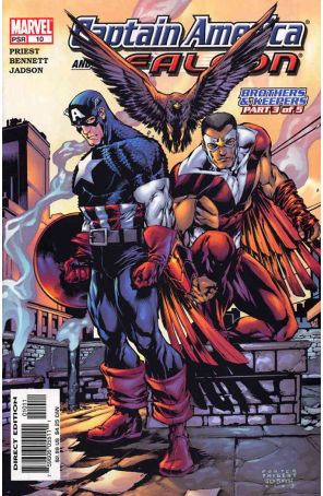 Captain America And the Falcon 10 published by Marvel with cover art by Howard Porter