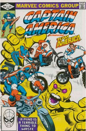 Captain America (1st Series) 269 published by Marvel with cover art by Mike Zeck