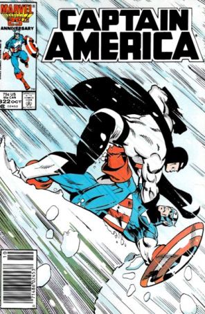Captain America (1st Series) 322 (Newsstand) published by Marvel with cover art by Paul Neary