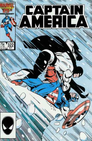 Captain America (1st Series) 322 published by Marvel with cover art by Paul Neary