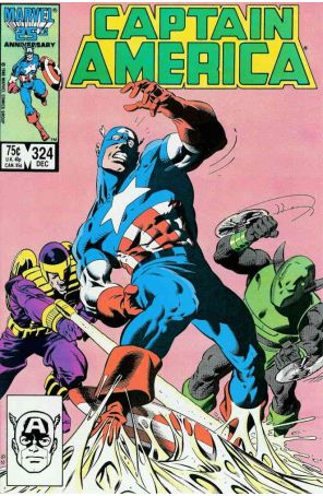 Captain America (1st Series) 324 published by Marvel with cover art by Mike Zeck