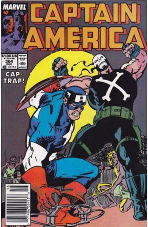 Captain America (1st Series) 364 (Newsstand) published by Marvel with cover art by Kieron Dwyer