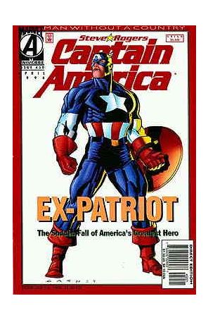 Captain America (1st Series) 450A published by Marvel with cover art by Ron Garney