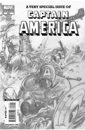 Captain America (1st Series) 601A published by Marvel with cover art by Gene Colan