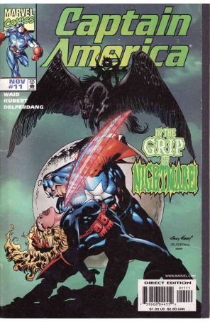 Captain America (3rd Series) 11 published by Marvel with cover art by Andy Kubert