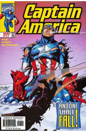 Captain America (3rd Series) 17 published by Marvel with cover art by Andy Kubert