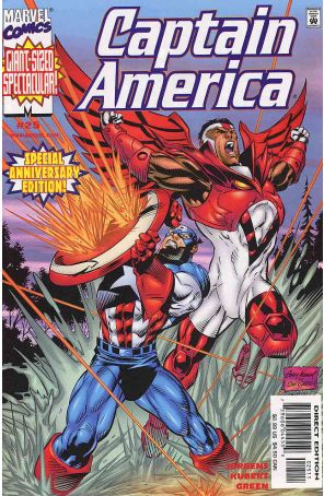 Captain America (3rd Series) 25 published by Marvel with cover art by Andy Kubert