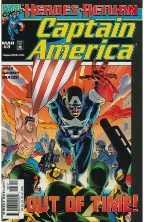 Captain America (3rd Series) 3 published by Marvel with cover art by Ron Garney