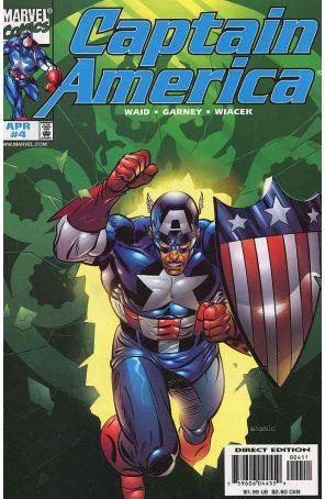 Captain America (3rd Series) 4 published by Marvel with cover art by Ron Garney