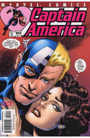 Captain America (3rd Series) 44 published by Marvel with cover art by Dan Jurgens
