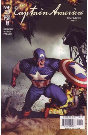 Captain America (4th Series) 20 published by Marvel with cover art by Gene Ha