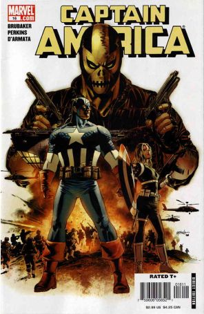 Captain America (5th Series) 16 published by Marvel with cover art by Steve Epting