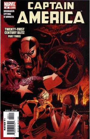 Captain America (5th Series) 20 published by Marvel with cover art by Steve Epting