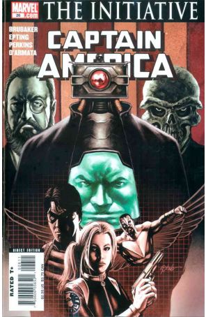Captain America (5th Series) 26 published by Marvel with cover art by Steve Epting