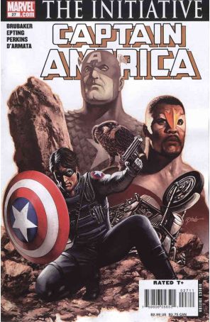 Captain America (5th Series) 27 published by Marvel with cover art by Steve Epting