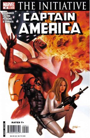 Captain America (5th Series) 29 published by Marvel with cover art by Steve Epting