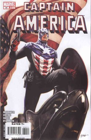Captain America (5th Series) 34 published by Marvel with cover art by Steve Epting