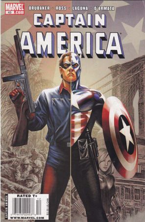 Captain America (5th Series) 43 (Newsstand) published by Marvel with cover art by Steve Epting