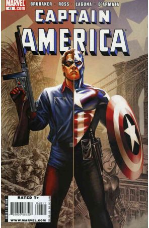 Captain America (5th Series) 43 published by Marvel with cover art by Steve Epting