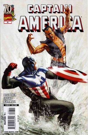 Captain America (5th Series) 46 published by Marvel with cover art by Steve Epting