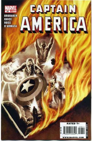 Captain America (5th Series) 48 published by Marvel with cover art by Steve Epting