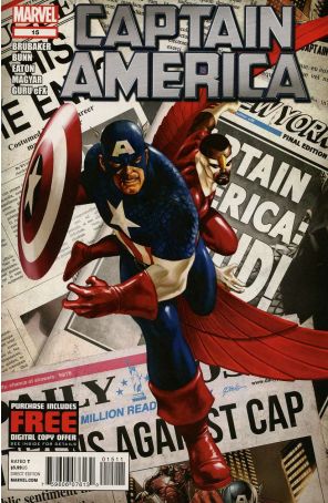 Captain America (6th Series) 15 published by Marvel with cover art by Steve Epting