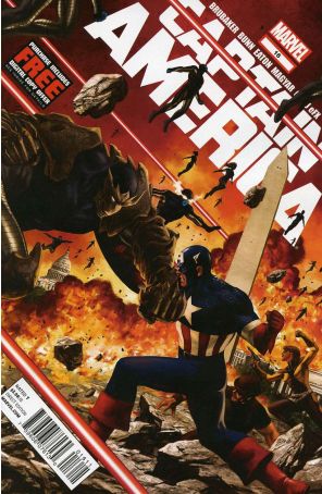 Captain America (6th Series) 16 published by Marvel with cover art by Steve Epting