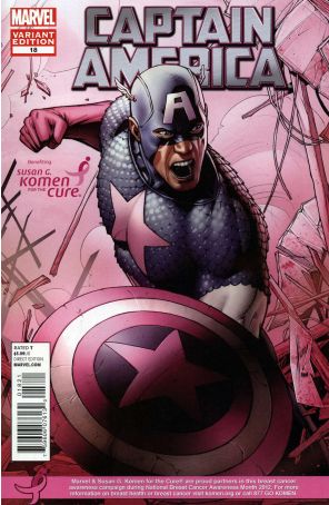 Captain America (6th Series) 18A published by Marvel with cover art by Dale Keown