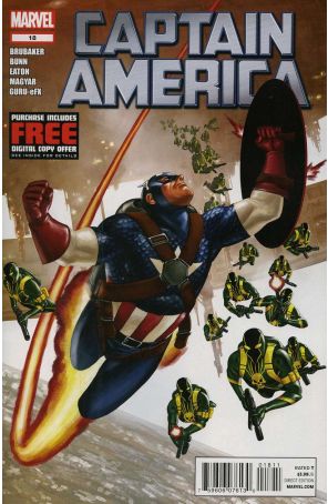 Captain America (6th Series) 18 published by Marvel with cover art by Steve Epting