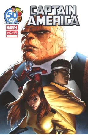 Captain America (6th Series) 4A published by Marvel with cover art by Marko Djurdjevic